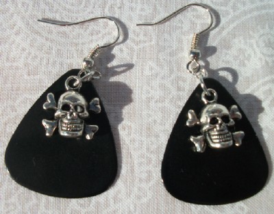 Guitar Pick Rocker Earrings
